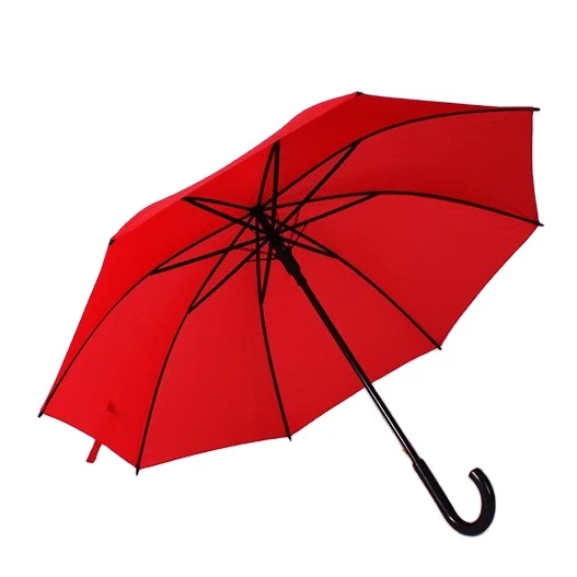 Red umbrella eco customized promotion umbrella with logo printing custom umbrella