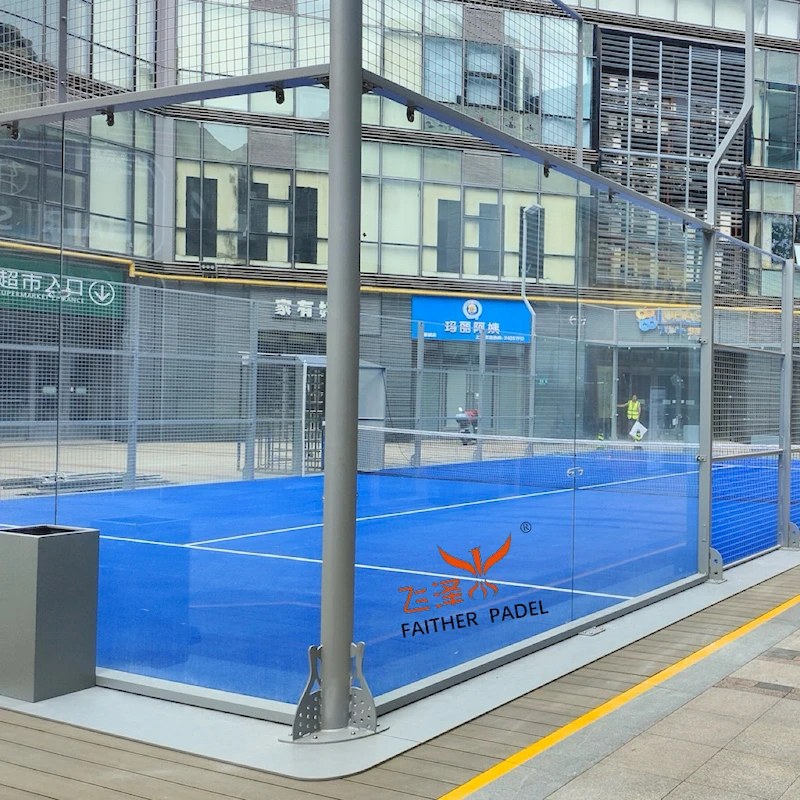 OEM and Customizable  High Quality Padel Court Panoramic Court Wholesaler