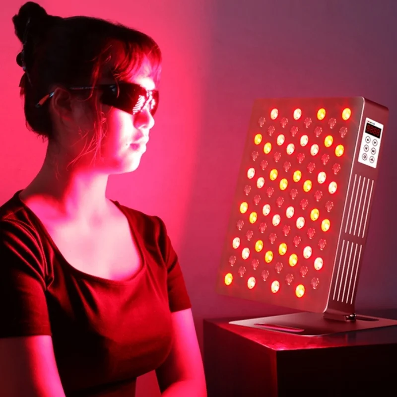 Терапия красный свет с подставкой 5 длин волн 850 нм Инфракрасная панель красного света для всего тела салона красоты