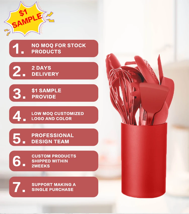 10 шт., домашние силиконовые Жаростойкие кухонные принадлежности для выпечки, кухонные принадлежности, набор кухонной посуды