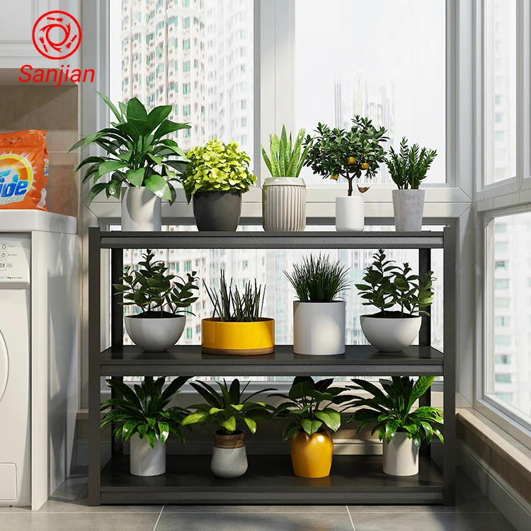 Hot Sales Multi-Functional Home Organization Kitchen Steel Storage Shelf Rack 3 Layer Light Duty Metal Storage Shelf or Rack