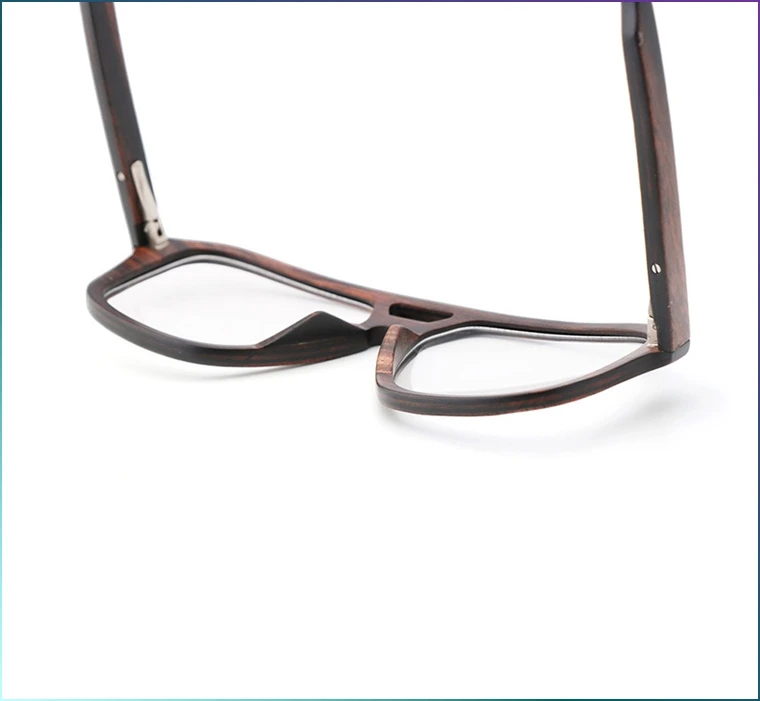 NEW Light Blocking Optical Spectacle Custom Logo Handmade Wood Frame eyeglasses eye glasses frames