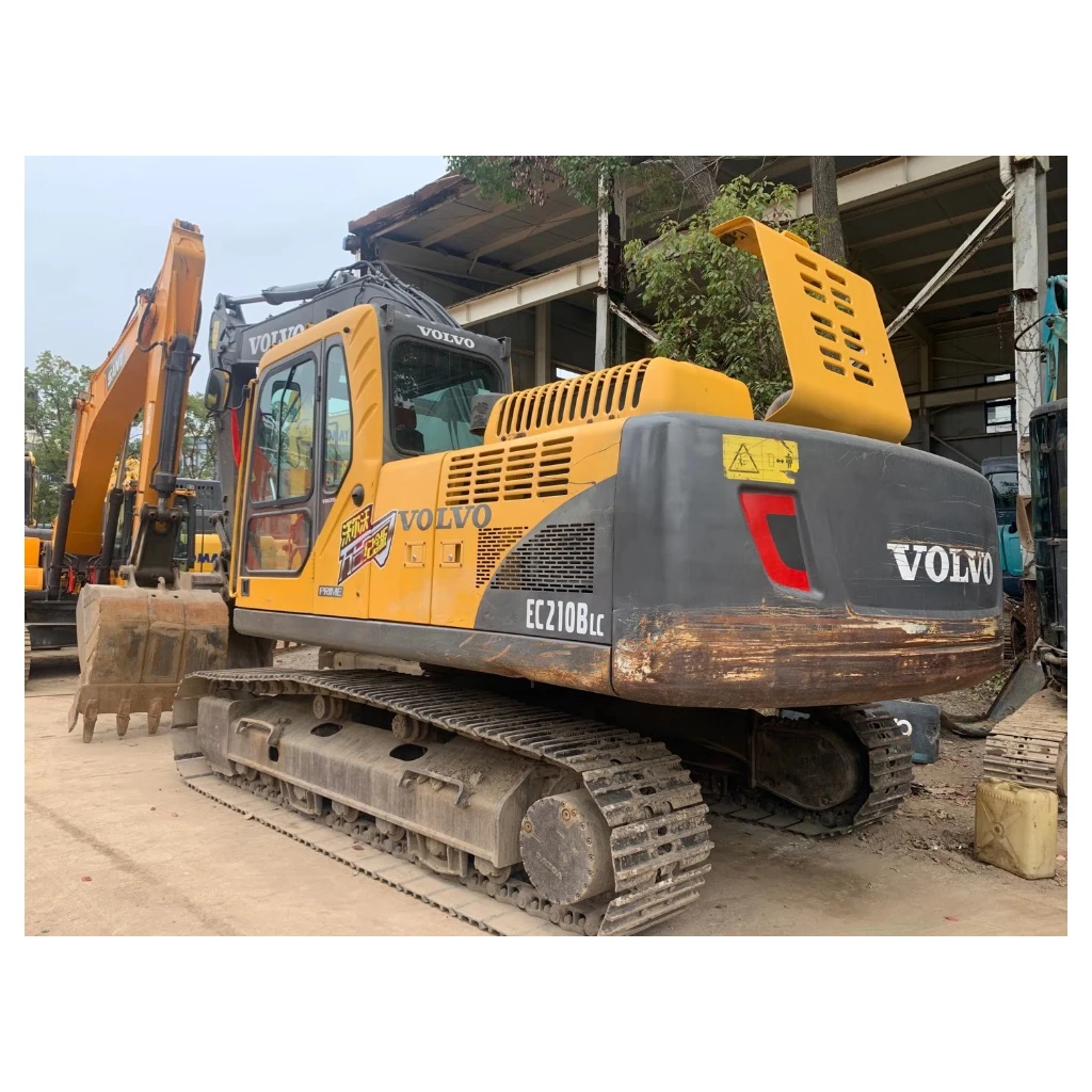 Used Korea Volvo EC210 excavator,24ton medium hydraulic crawler backhoe excavator,EC210 harga earth-moving excavator Volvo baru