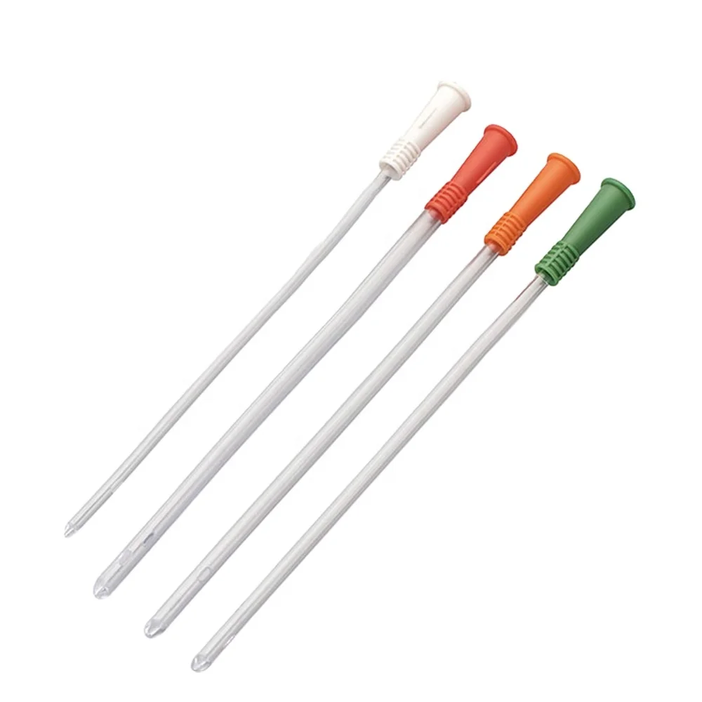 Medical Disposable Urethral Pvc Urine Disposable Catheter Nelaton Catheter Sterile Disposable Nelaton Silicone Urinary Catheter
