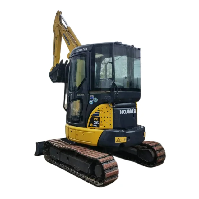 Низкая цена продажа подержанного гидравлического гусеничного экскаватора Komatsu PC35 распродажа
