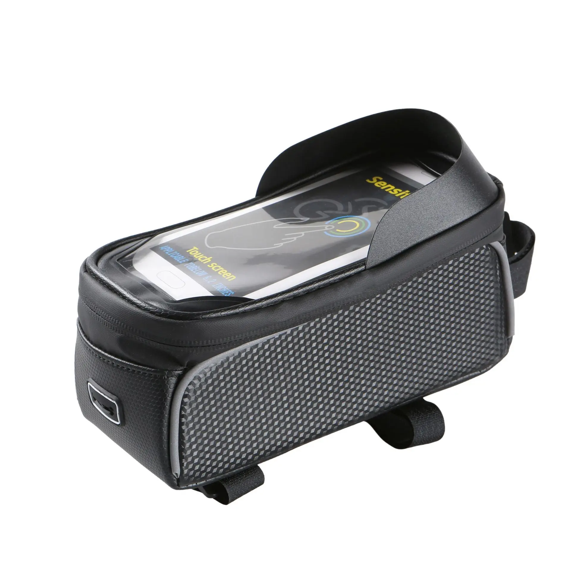 New Factory Price Small Packaging Bag Accessories Tool Storage Bicycle Frame Holder Phone Front Mount Waterproof Bike Bags