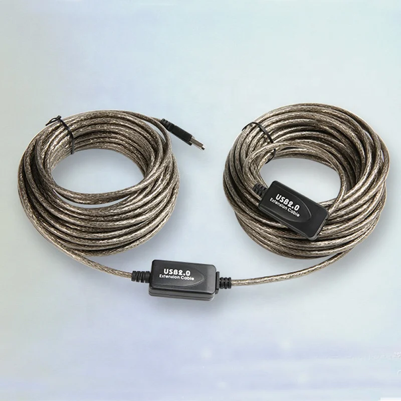  20 м (65 футов) USB 2 0 A папа-мама Активный удлинитель Ретранслятор