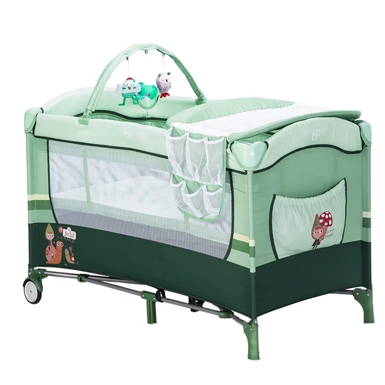 Многофункциональная портативная складная детская манеж