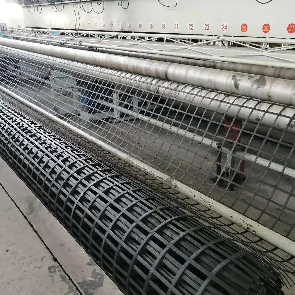 Steel Plastic Composite Geogrid