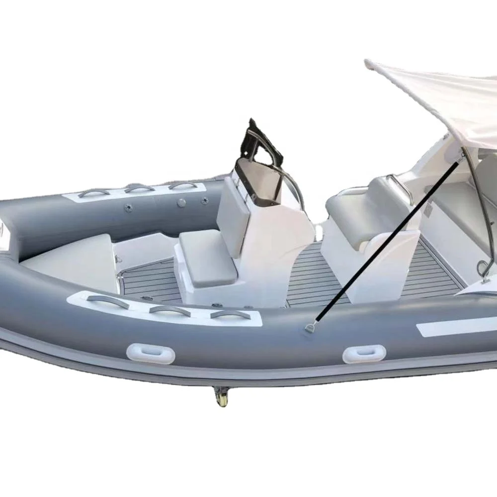
Liya 5.2m fiberglass hull rib boat inflatable fishing boat center console 