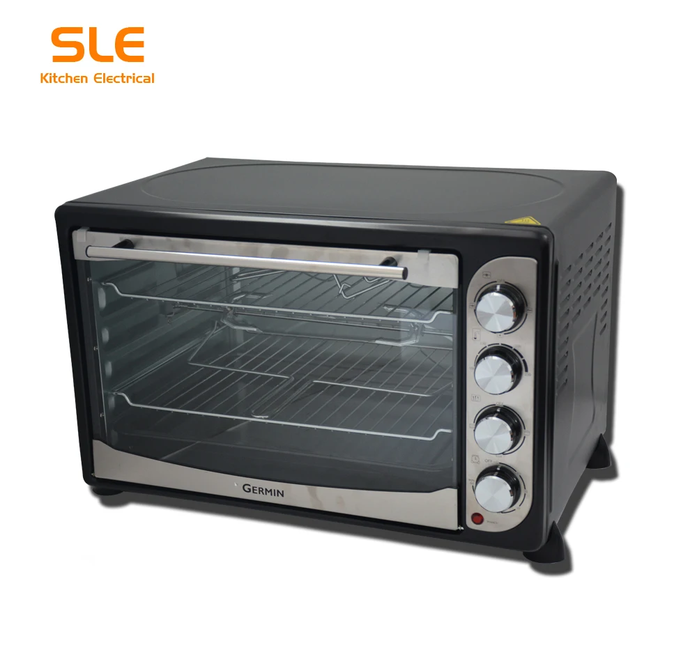 SLE 2020 new design 2000W 45L portable electric bread oven with double Wire rack single bake tray