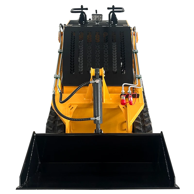 EPA Multifunctional Crawler Compact Skid Steer Loaders Diesel Wheel and Front Loader with Bucket Attachments Mini Skid Loader