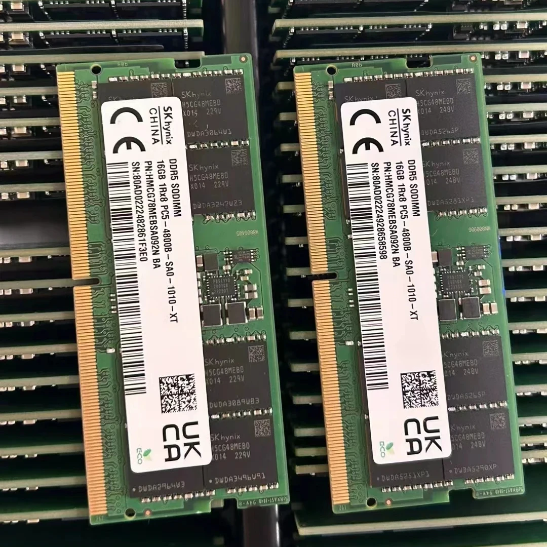 Модуль памяти HMCG78AEBSA092N DDR5 16GB 4800 SO-DIMM ноутбук компьютер сервер работает память IC SK hynix