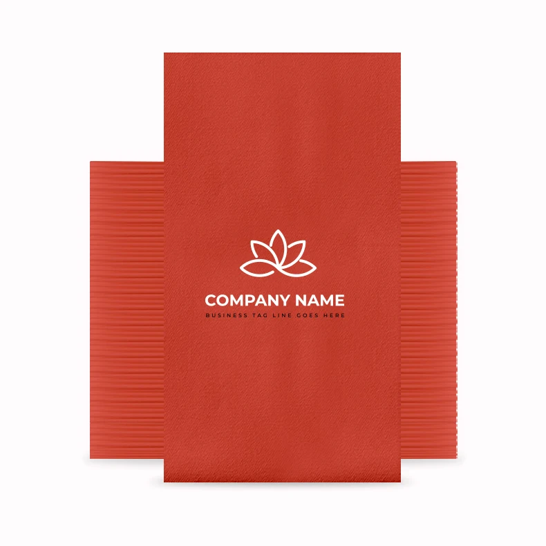 Custom Printed Paper Napkin Supplier Paper Napkins & Serviettes Dinner Napkins 1/4 1/8 N By Machine Max 6 Colors