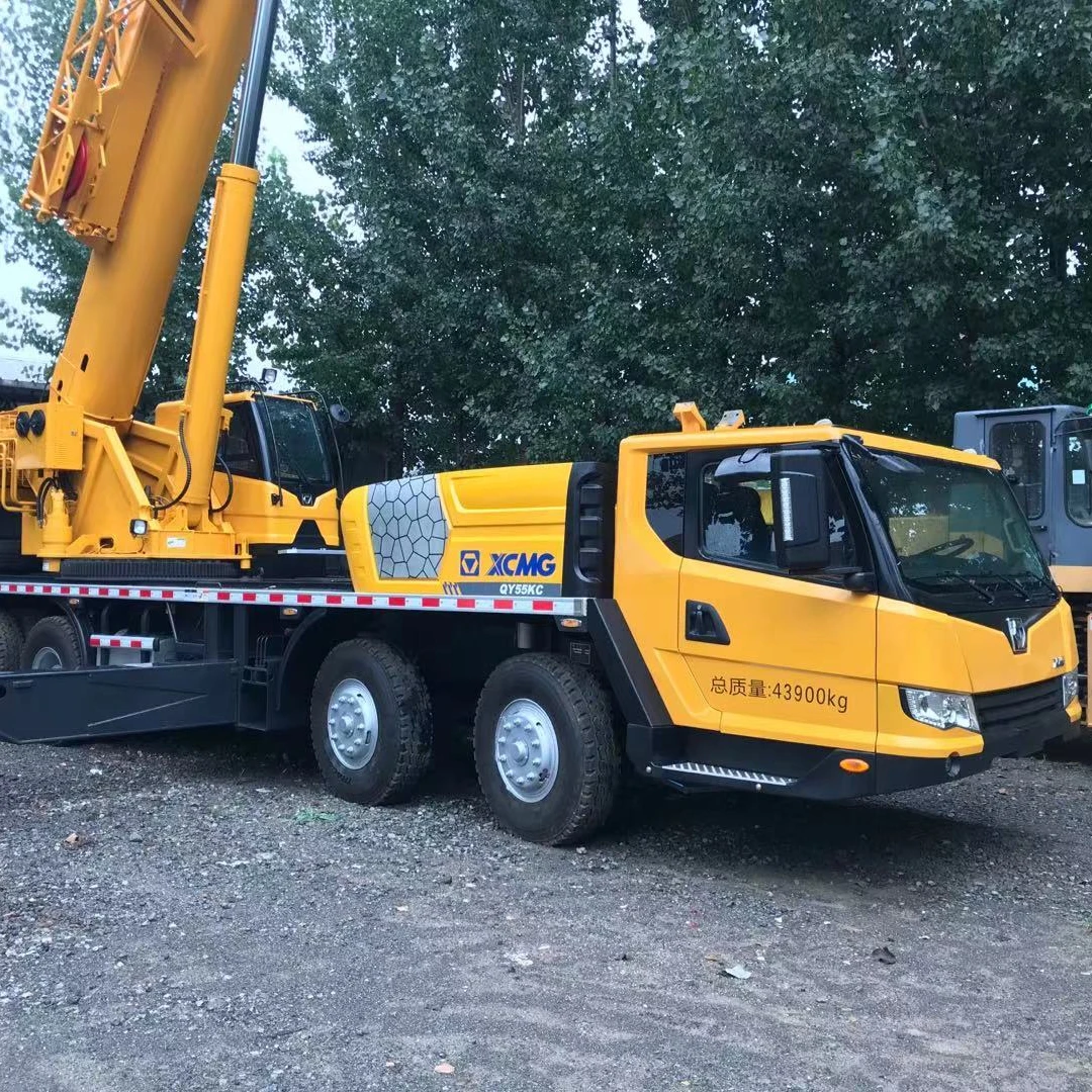 Left Hand Drive used XCMG QY50K Truck Mobile Crane 50
