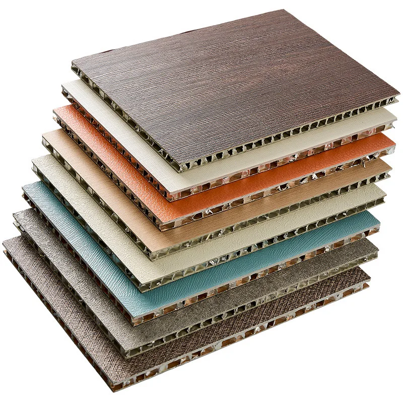 Cladding panels Interior Wall Custom SPC Aluminum Honeycomb Composite Panels A1 Fireproof Engineering Construction Material
