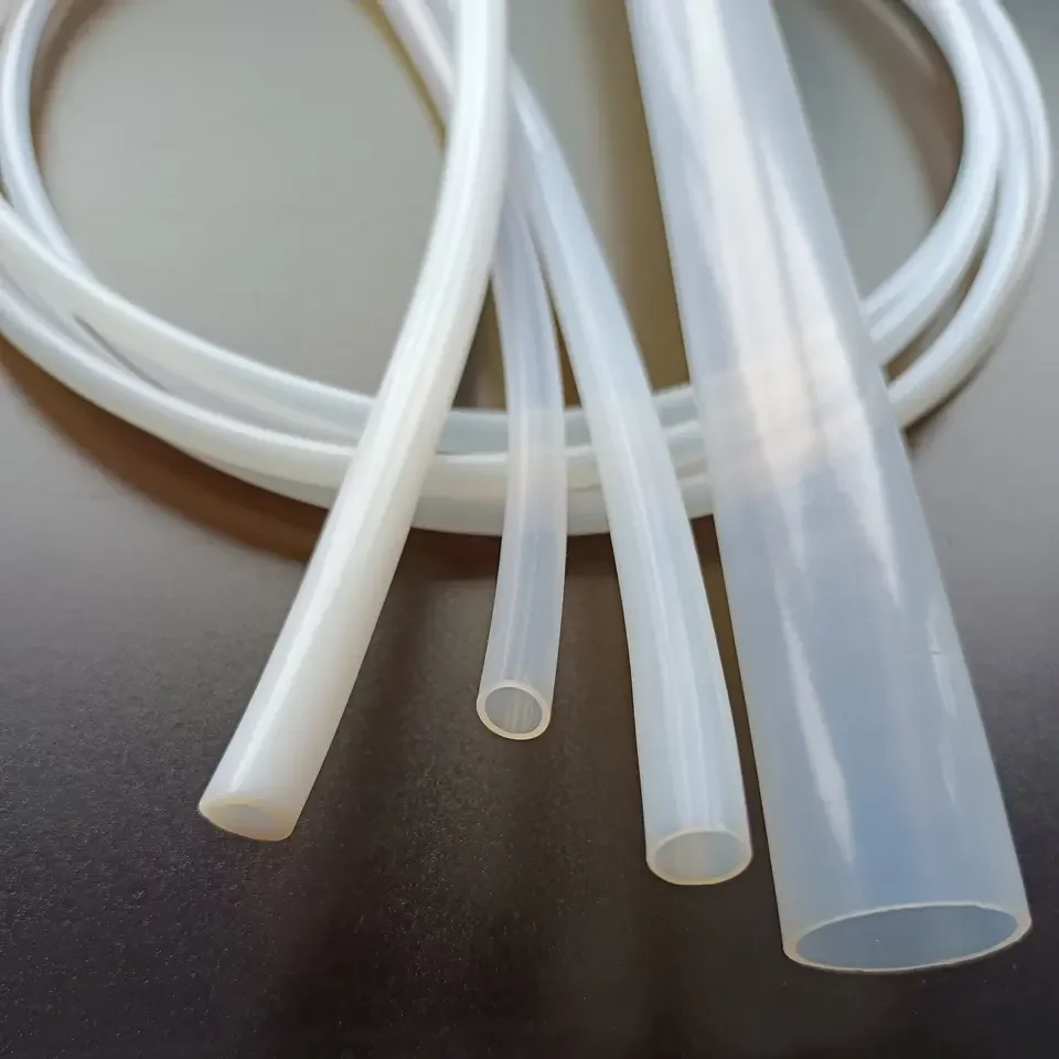 Supplier Extruded T-elfon Tube flexible plastic tubing PTFE Tubing Transparent PTFE Hose liner