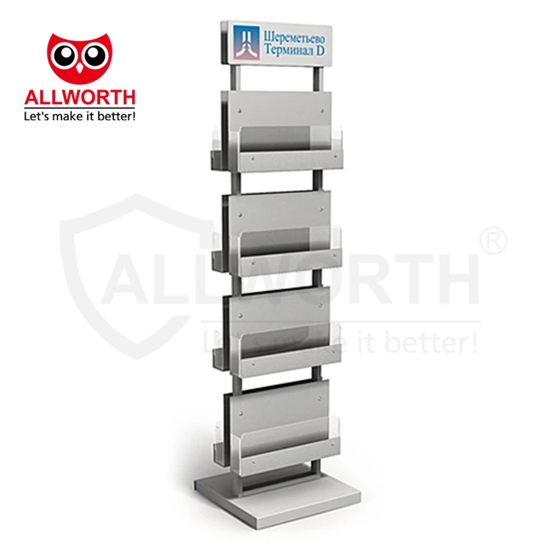 Factory Made Advertising Customized Detachable With Logo Promotion Display Stand
