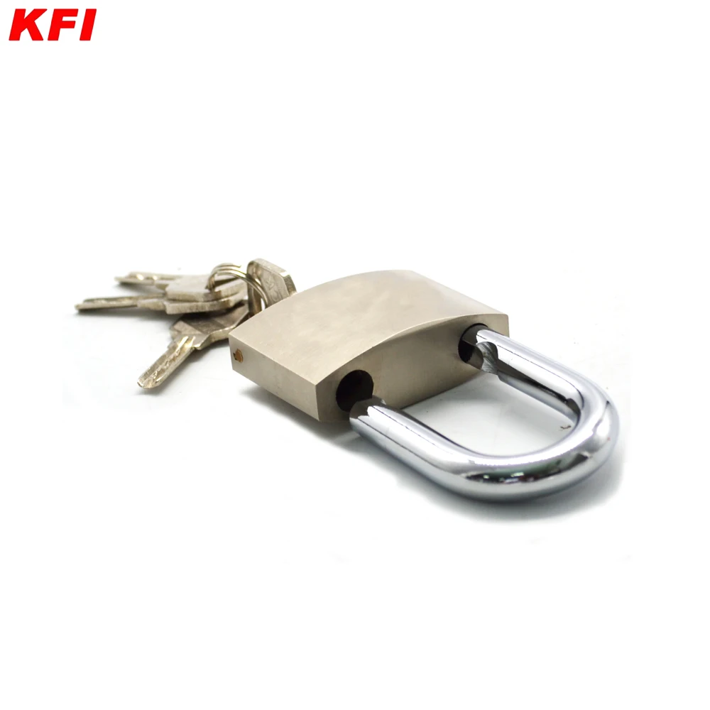 Factory price custom logo padlock with key