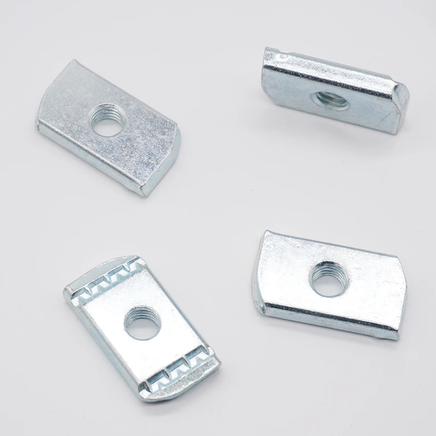 Алюминиевые профильные гайки с прорезью unistrut