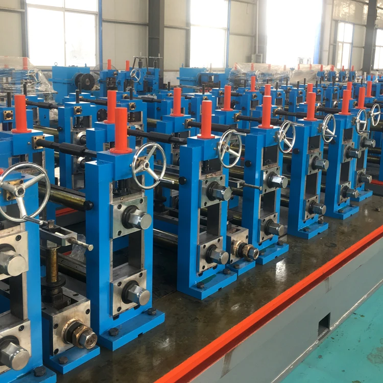 High Speed Diameter 50 mm ERW Carbon Steel Tube Mills Pipe Making Machine