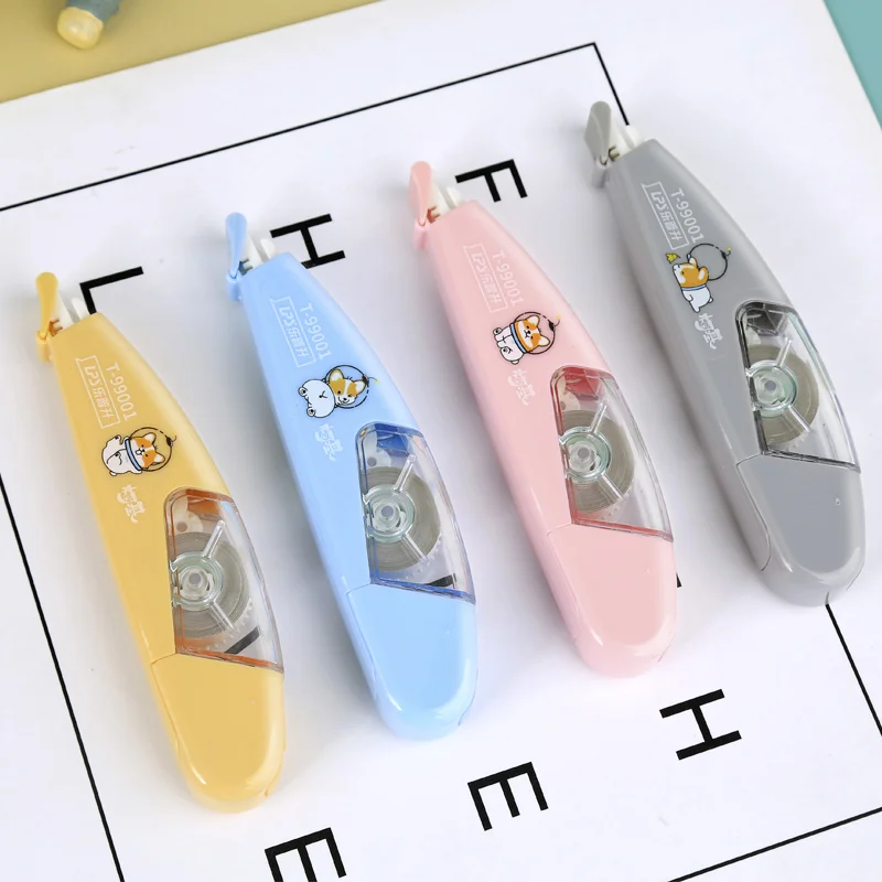 Оптовая продажа Корректирующая лента Заводская Милая многоразовая для ручек