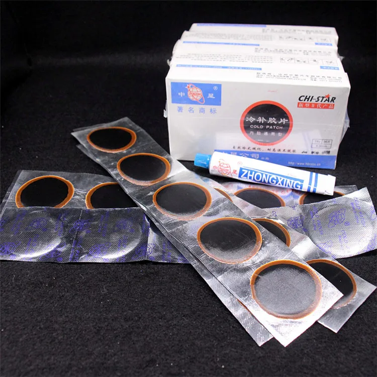 
Type Universal Adhesive Car Accessories Tire Repair Cold Tubeless Vulcanized Patch 