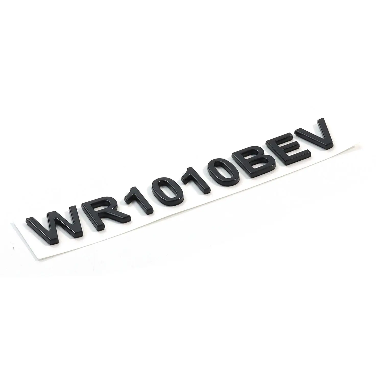 Factory Custom Abs Plastic Chrome 3d Letters Chrome Car Badges Auto Emblems Stickers With Self-adhesive