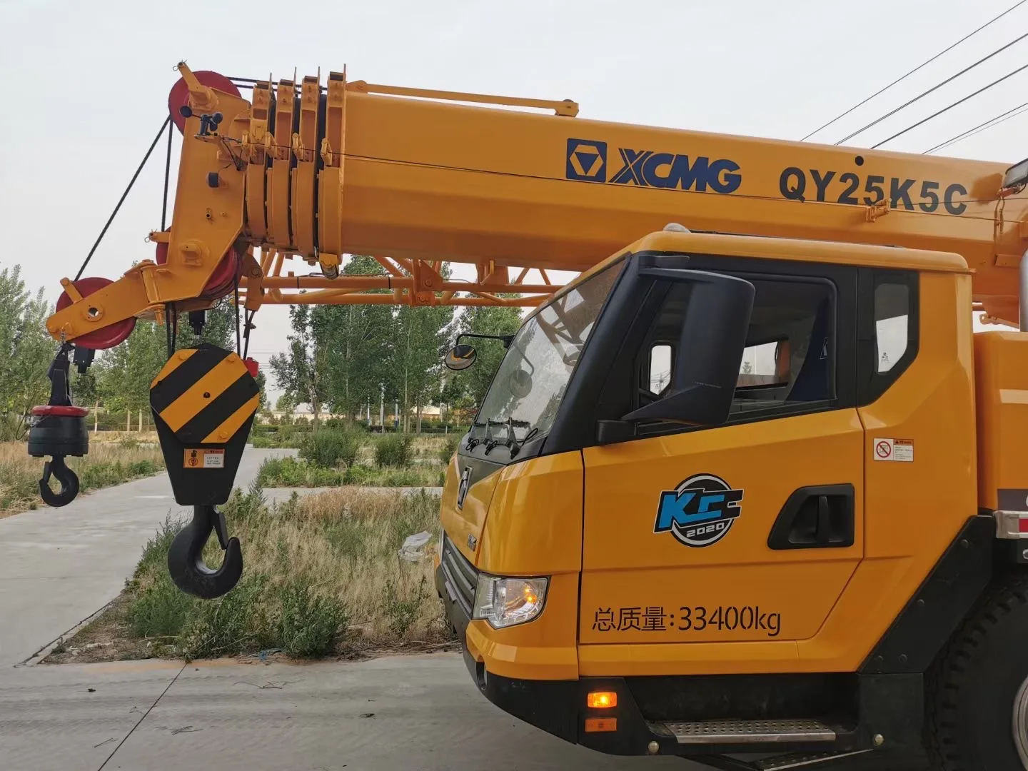 X-CMG 25ton used QY25K5C truck crane Chinese used terrain crane for sale