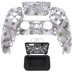 eXtremerate Replacement Skin Front Housing Shell Case Cover For PS5 Playstation5 Dualsense Controller