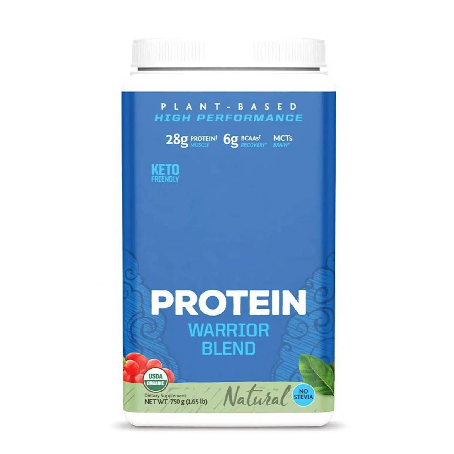 OEM ODM Vanilla Flavor Premium Keto Friendly Vegan Organic Plant Based Sport BCAAs Protein Powder