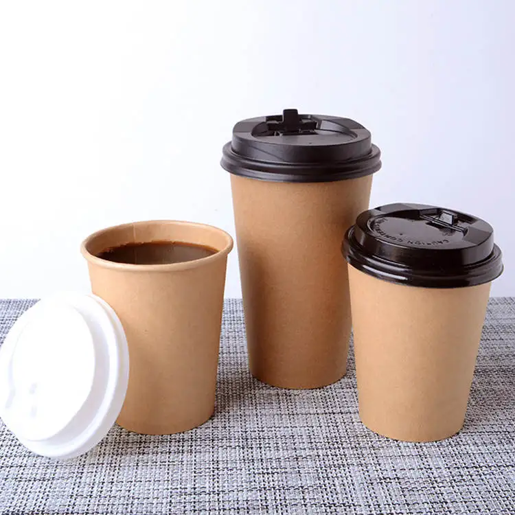 Logo Printing Eco-Friendly Biodegradable PLA Paper Beverage Cup
