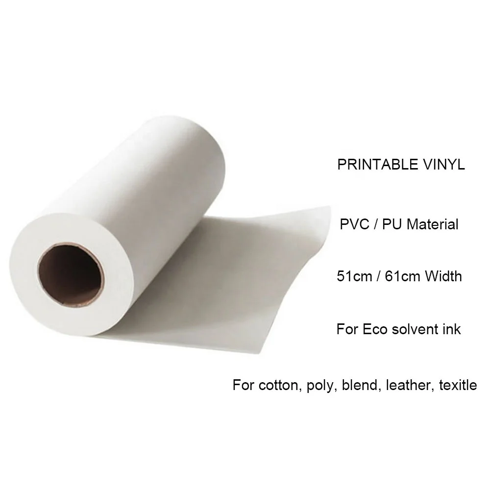 Korea Quality Textile inkjet pu dark fabric Printable Htv Rolls PU Heat Transfer Vinyl Foil for T-Shirts