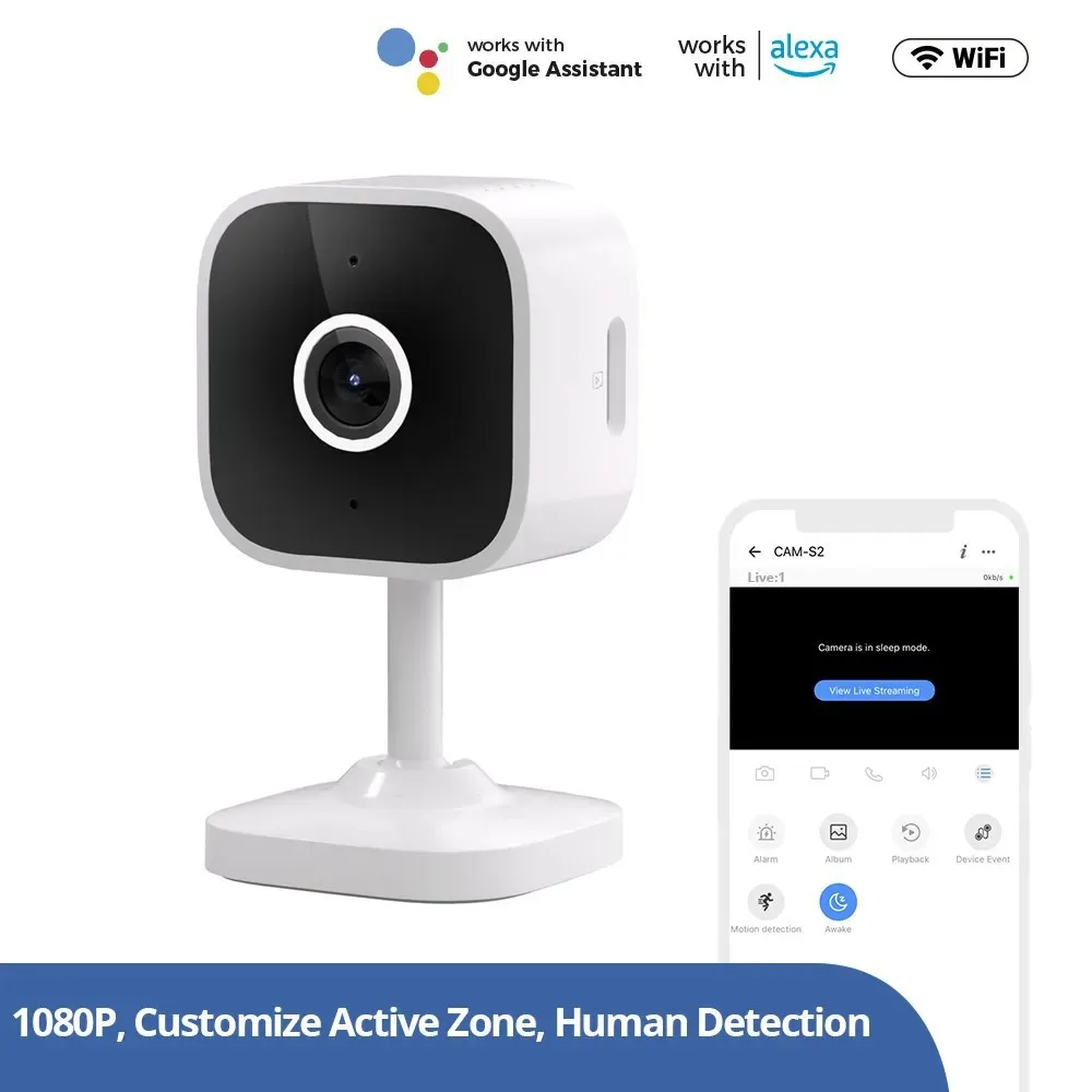 Умная домашняя камера безопасности беспроводная сетевая Wi-Fi HD удаленного мониторинга умная IP-камера