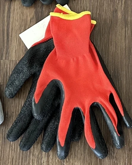 Men Industrial Grip Heavy Duty Safety Hand Latex Wholesale Protective Gear Working Gloves Construction Rubber Garden Gloves