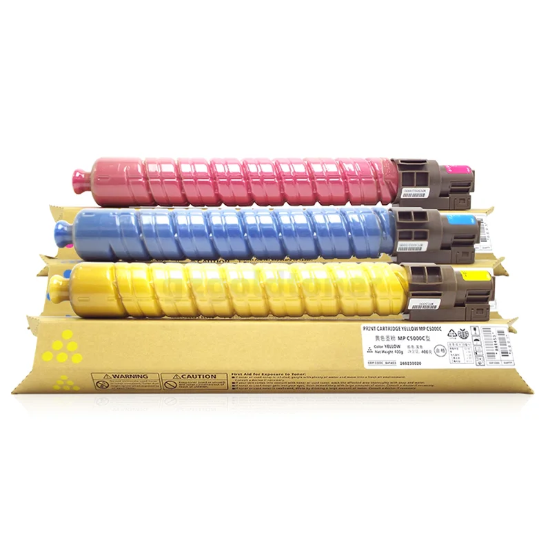 Совместимый картридж с тонером для Ricoh MPC5000 MPC4000 5050 4000 цветная копировальная машина Прямая продажа завода Заправляемый