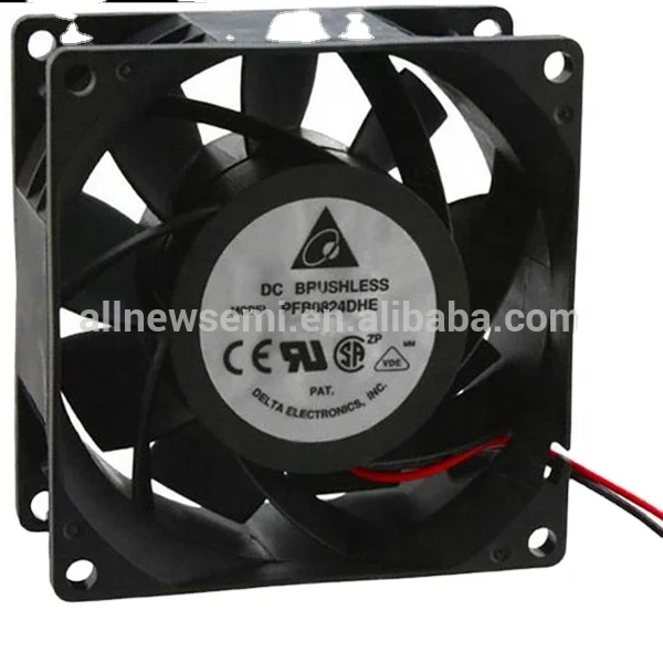 Delta PFB0824DHE 1.63A 80*80*38MM 8038 24V cooling fans