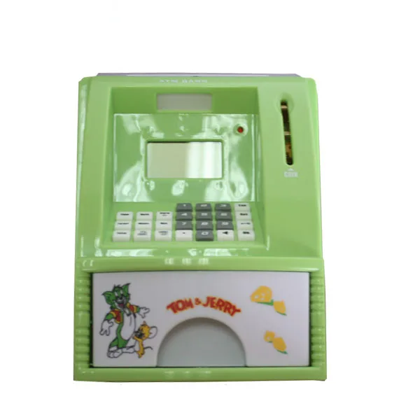 Promotional Money Box Toy Euro Money Box Atm Saving Bank
