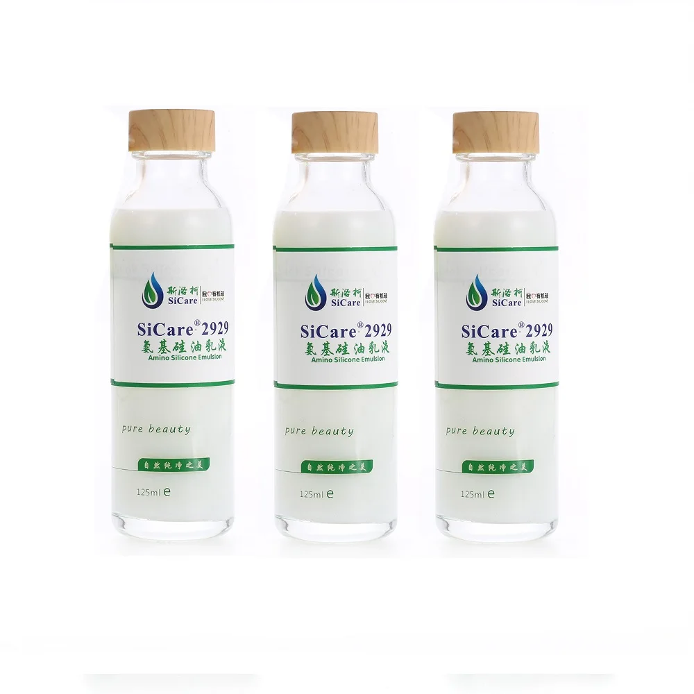 SiCare2929 hair conditioning agent thermal protection for hair perm agent amino silicone emulsion