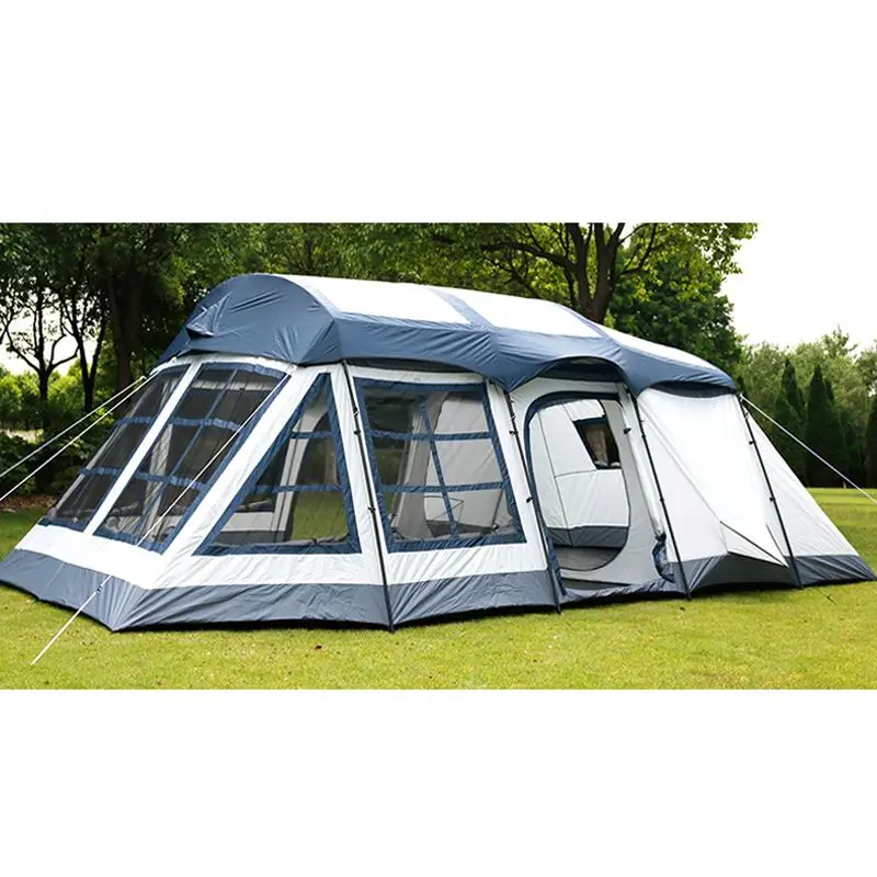 Sunshine Leisure Tents Outdoor Canvas Pop Up Foldable 5-7 Person Party Tent