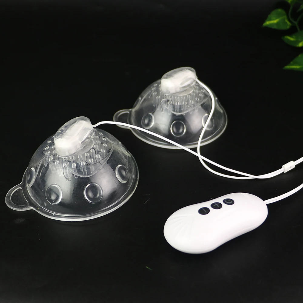 
 Cute Shape Female vibration electric shock stretching nipple stretching breast massager enlargement pump machine for women  