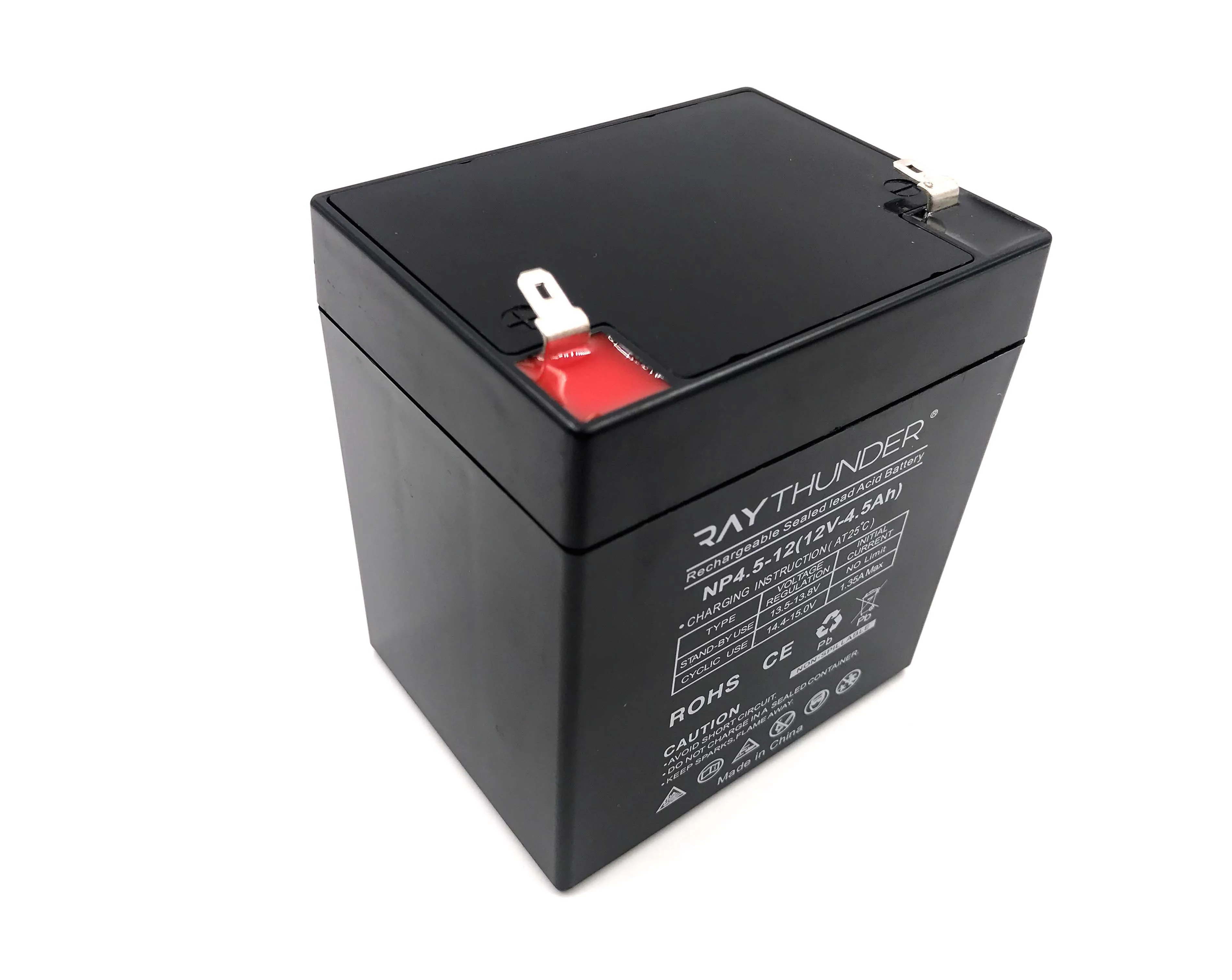Lead acid battery 12V4.5AH for Fire and security systems