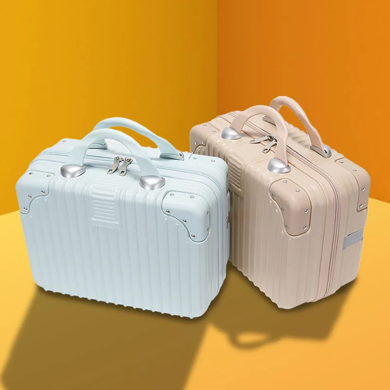 wholesale Fashion Makeup Case Mini Storage Case Portable Luggage Small Travel Portable Carrying Case Suitcase For Makeup