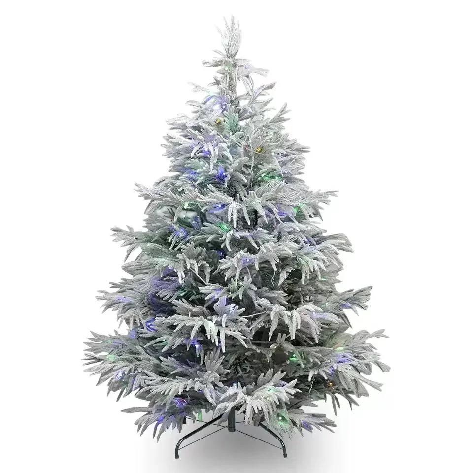 Explosive Models Super Ultra Realistic Style Green Artificial Spruce Pe Christmas Tree For Christmas Decoration