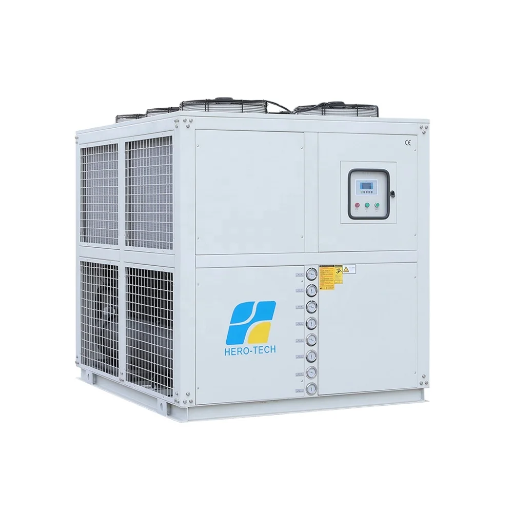 Охладитель воды с воздушным охлаждением, 50 л.с., 45 тонн, для машины по производству пластиковых бутылок