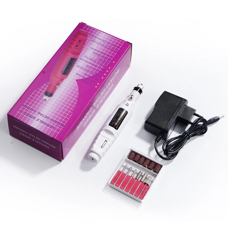 2022 Hot Sale Nail Bits Professional Nail Drill Bit Nail Drill Machine With USB or EU US Plug