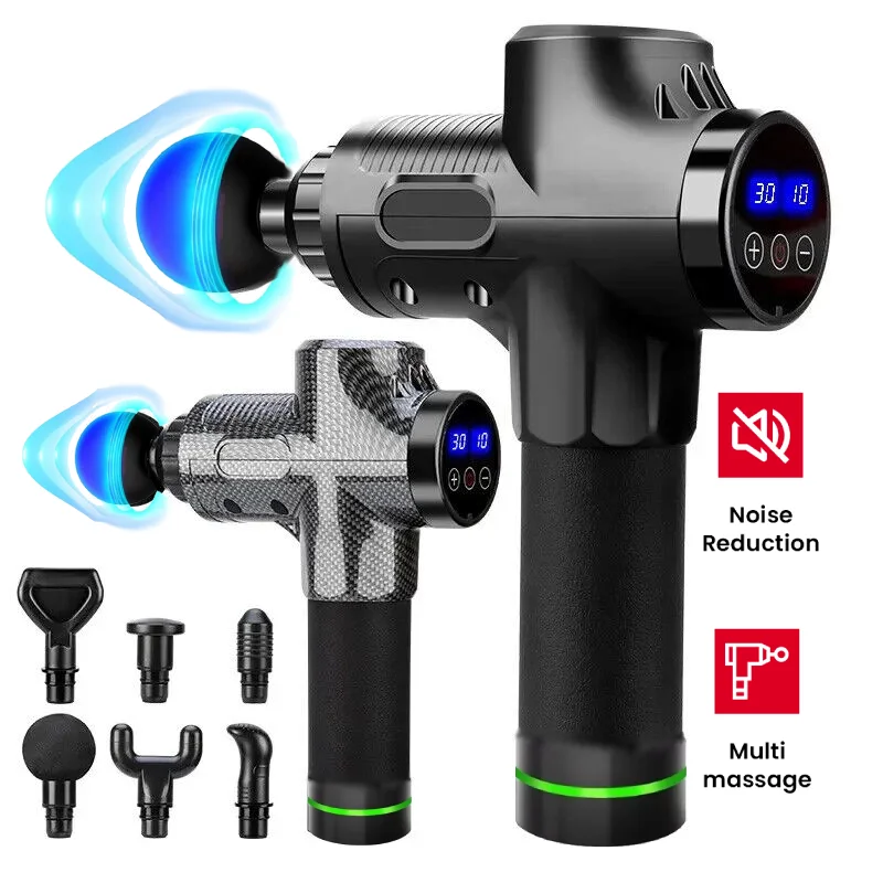 Smart Custom Handheld Deep Tissue Portable Sports Massage Gun 30 Speed Pro High Quality Deep Tissue Percussion Muscle Massager