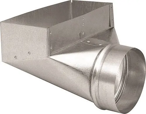 According To Design Drawings Customize Sheet HVAC Galvanized Register Boots Metal Processing HVAC System aluminum Ductwork