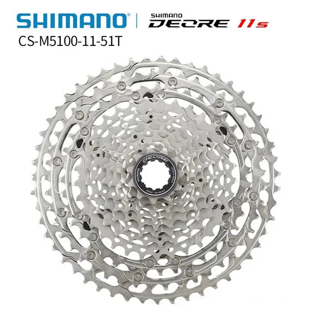 SHIMANO DEORE M5100 1x11 Speed Bike Groupset MTB Mountain Bike Shifter Lever Rear Derailleur Cassette Chain Bicycle Parts