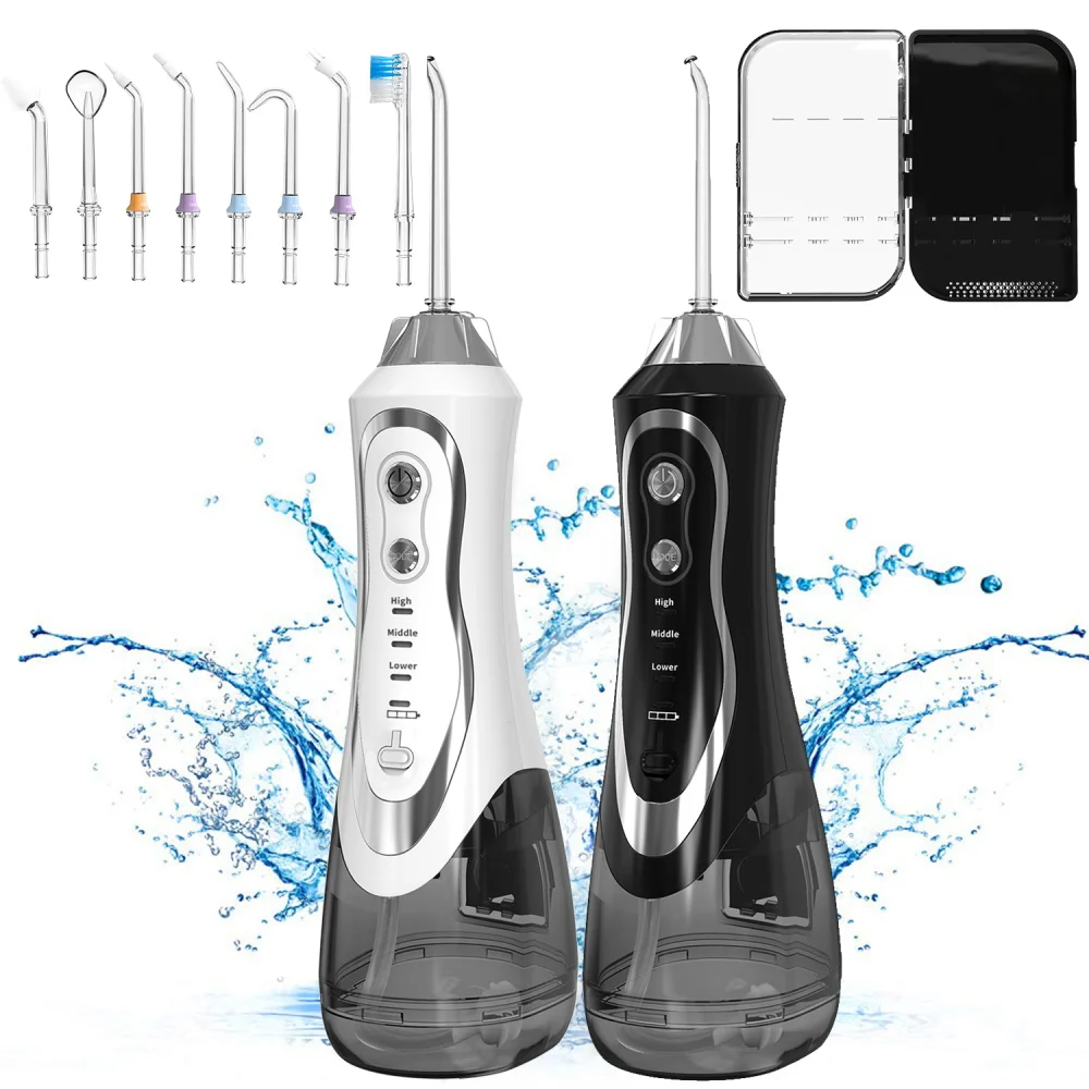 Portable Rechargeable Oral Care Water Dental Irrigator Cavity Clean Tooth Cleaning Electric Flosser Teeth Cleaner